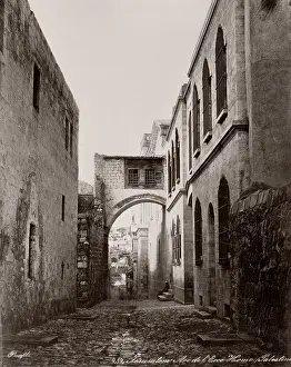 Ecce: Ecce Homo arch, Jerusalem, Palestine, (Israel) c.1880s