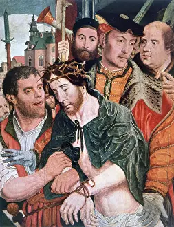 Subjects: Ecce Homo Artist: Jan Mostaert