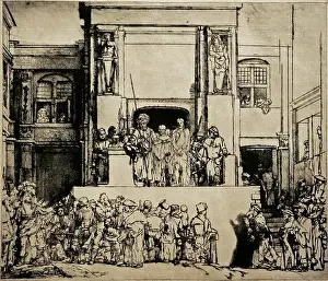 Rembrandt: Ecce Homo, by Rembrandt