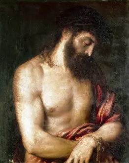 Scourged: Ecce Homo, by Titian