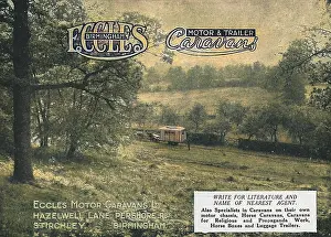 Caravanning: Eccles Caravans advertisement
