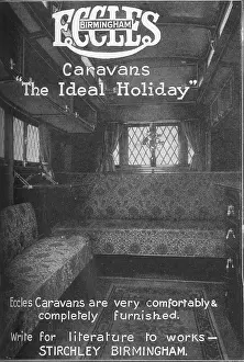 Caravanning: Eccles Caravans advertisement