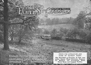 Caravanning: Eccles Caravans advertisement