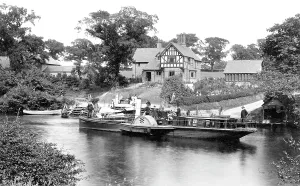 Eccleston: Eccleston, Excursion Steamer c1886