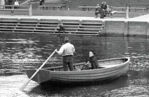 Ferryman: Eccleston, a Rowing Boat 1895