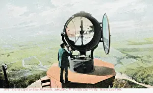 Searchlights: Echo Mountain, California