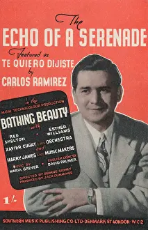 Serenade: The echo of a serenade - Music Sheet Cover