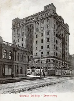 Scaffolding: Eckstein's Building, Johannesburg, Transvaal, South Africa