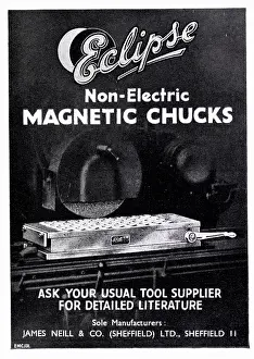 Chucks: Eclipse Hack Saw Blades & Non-Electric Magnetic Chucks