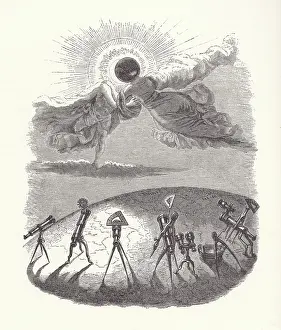 Autre: An Eclipse of the Sun, by Grandville