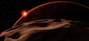 Satellites: An eclipse of the Sun by Mars as seen from the surface of ?