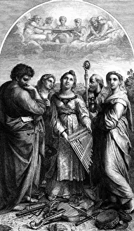 Ecstasy: The Ecstasy of St Cecilia, after Raphael