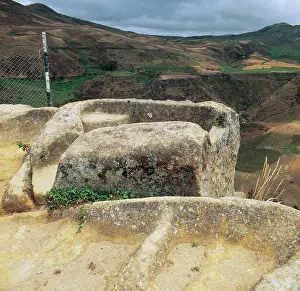 Incas: Ecuador. Ingapirca. Ruins