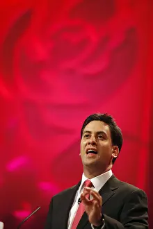 Red Tie: Ed Miliband MP
