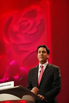 Red Tie: Ed Miliband MP