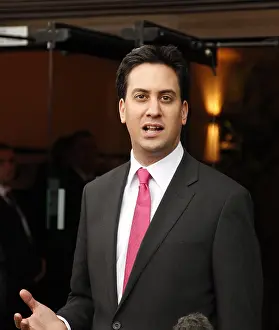 Red Tie: Ed Miliband MP