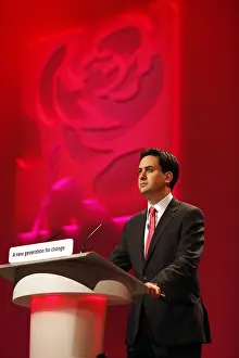 Red Tie: Ed Miliband MP