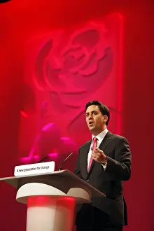 Red Tie: Ed Miliband MP