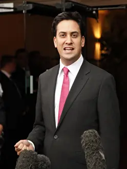 Red Tie: Ed Miliband MP