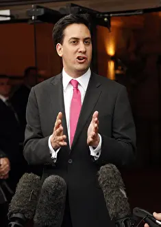 Red Tie: Ed Miliband MP