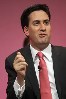Red Tie: Ed Miliband MP