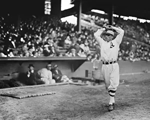 Pitching: Eddie Plank, pitcher for the Philadelphia