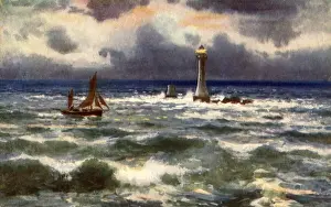 Lighthouses: Eddystone Lighthouse. Plymouth