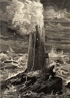 1709: The third Eddystone lighthouse on the Stone 13