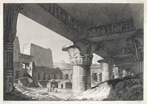 Edfu: EDFU TEMPLE/EGYPT/C.1800
