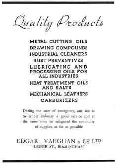 Compounds: Edgar Vaughan - Oils & Compounds For The