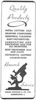 Compounds: Edgar Vaughan - Oils & Compounds For The