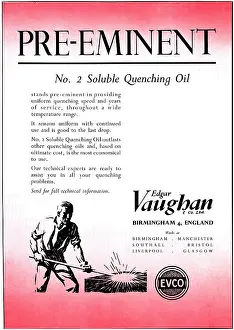 Quenching: Edgar Vaughan Soluble Quenching Oil