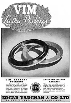 Packings: Edgar Vaughan - VIM Leather Packings