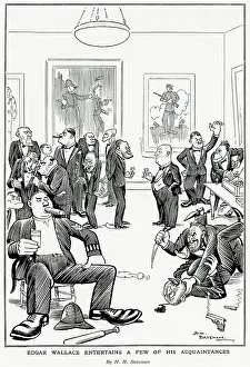 Acquaintance: Edgar Wallace entertains a few of his acquaintance 1929