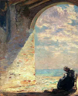 Macchiaioli: On the Edge, painted by
