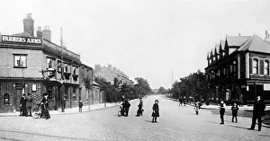 Cheadle: Edgeley Road, Cheadle Heath early 1900's