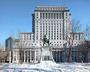 Quebecois: Edifice Sun Life, Montreal, Quebec, Canada