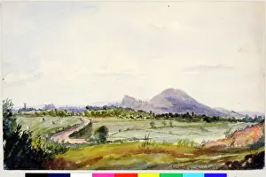 1842: Edinburgh from Braid Hills
