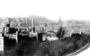 Calton: Edinburgh, from Calton Hill 1897