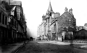 Lothian: Edinburgh, the Canongate Tolbooth c1890