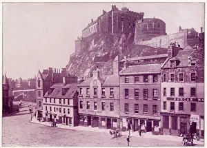 Grassmarket: Edinburgh Castle, Scotland