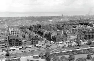 Lothian: Edinburgh, the City and Firth of Forth c1950