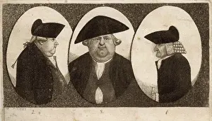 Chaplain: Three Edinburgh gentlemen by John Kay