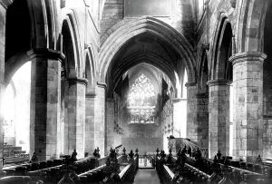 Giless: Edinburgh, St Giles's Cathedral, the Choir looking west 1897