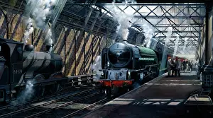 Waverley: Edinburgh Waverley Station in the 1950s
