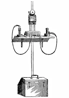 Edison: Edison carbon telephone: sending and receiving