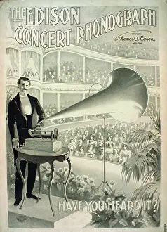 Phonograph: The Edison concert phonograph Have you heard it?