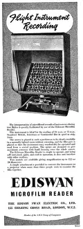 Ediswan: Edison Swan - Ediswan Microfilm Reader