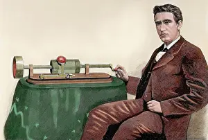 Edison: Edison, Thomas Alva (1847-1931). American Inventor