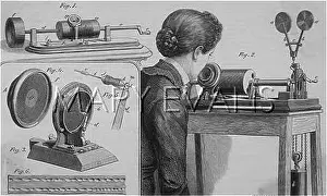 Phono: EDISON'S 1878 PHONO